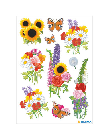 STICKERS HERMA 3369 BLOMMOR