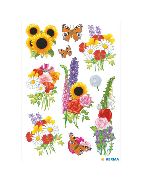 STICKERS HERMA 3369 BLOMMOR