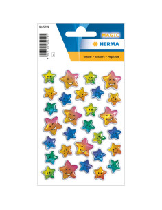 STICKERS HERMA 5219 STJÄRNOR GLADA