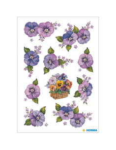 STICKERS HERMA 3818 STYVMORSVIOL 2