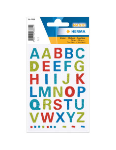 STICKERS HERMA 3664 LETTERS GLITTERY