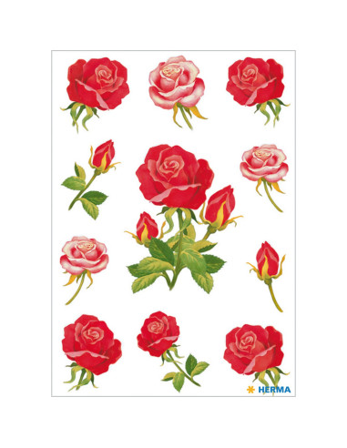 STICKERS HERMA 3581 ROSES