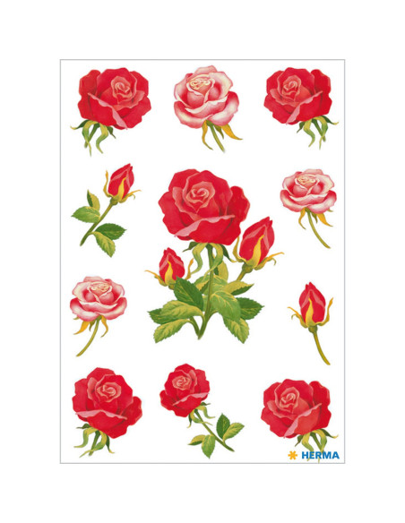 STICKERS HERMA 3581 ROSES