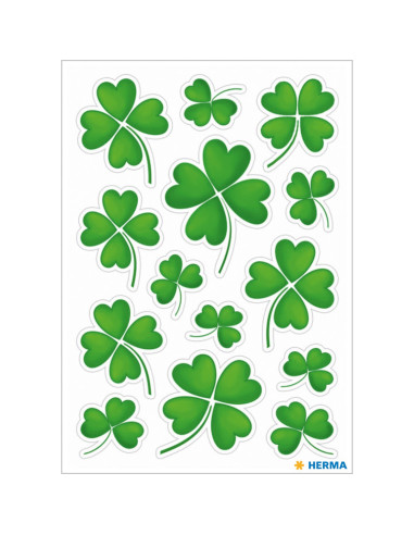 STICKERS HERMA 3343 FYRKLÖVER