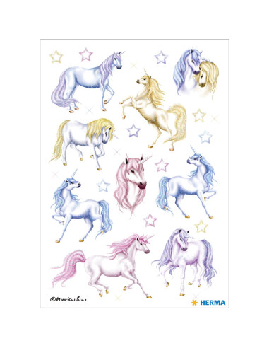 STICKERS HERMA 3427 UNICORN