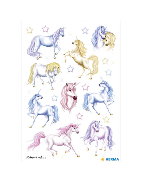 STICKERS HERMA 3427 UNICORN