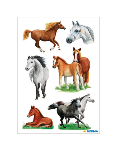 STICKERS HERMA 3553 HÄSTAR