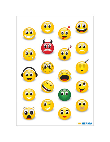 STICKERS HERMA 3162 EMOJI