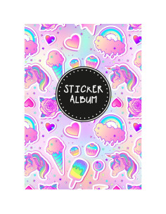 STICKERSALBUM UNICORN