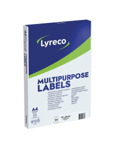 ETIKETT LYRECO 70x36MM 2400FP