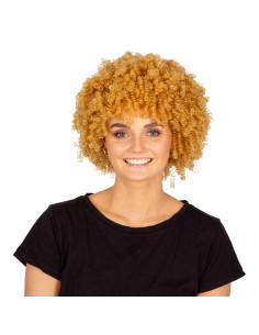PERUK AFRO BLONDE