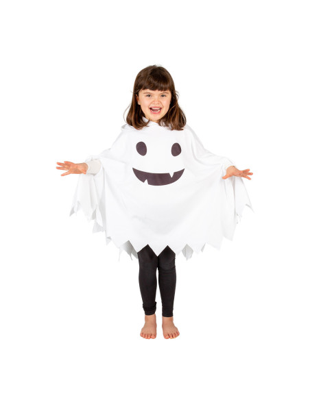 PONCHO GHOST 4-7Y