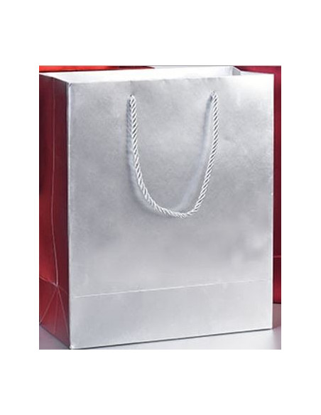 PRESENTPÅSE SILVER M
