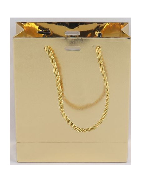 PRESENTPÅSE GULD XL