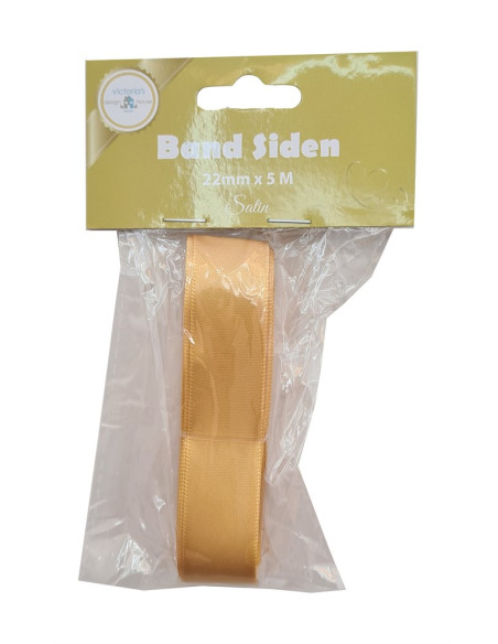 SIDENBAND GULD 22MMx5M SIDENBAND GULD 22MMx5M