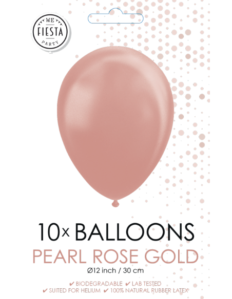 BALLONGER 10P ROSEGOLD