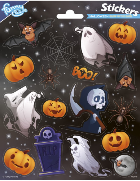 STICKERS HALLOWEEN GLOW