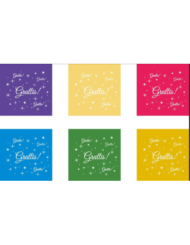 BALLONGER GRATTIS 10P 25CM