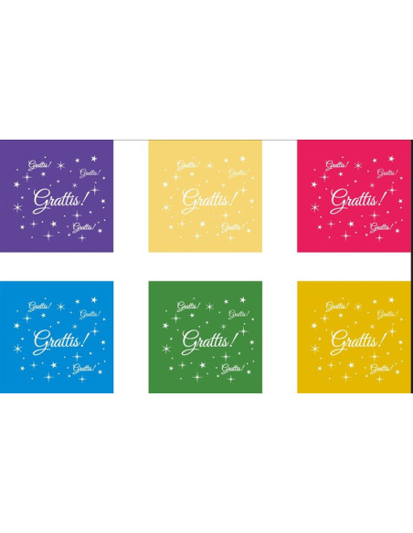 BALLONGER GRATTIS 10P 25CM