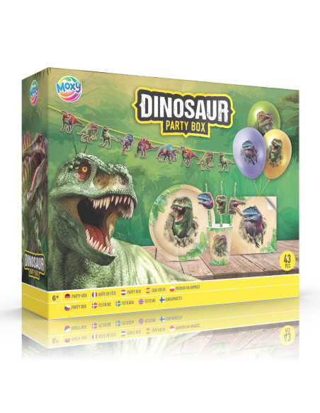 KALASLÅDA DINOSAUR 6P