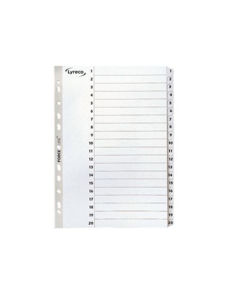 A4 PLUS REGISTER 1-20