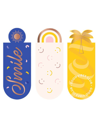 BOKMÄRKE MAGNET SMILE 3P