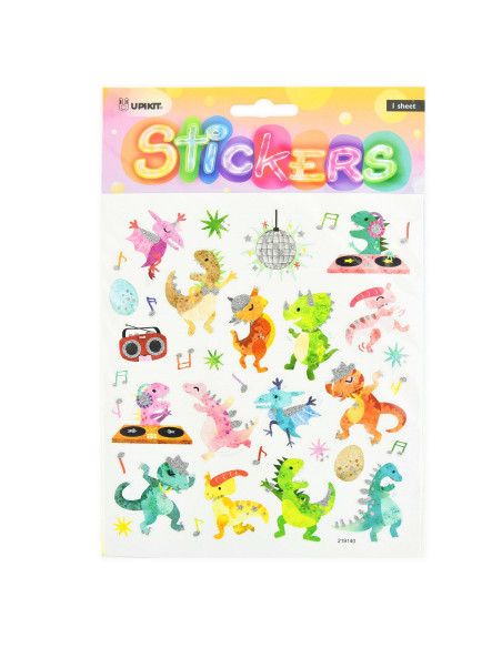 STICKERS PARTY DINO