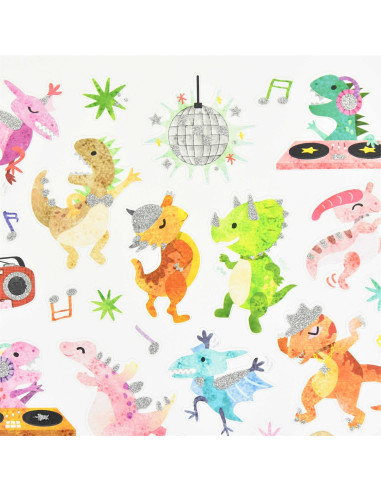 STICKERS PARTY DINO