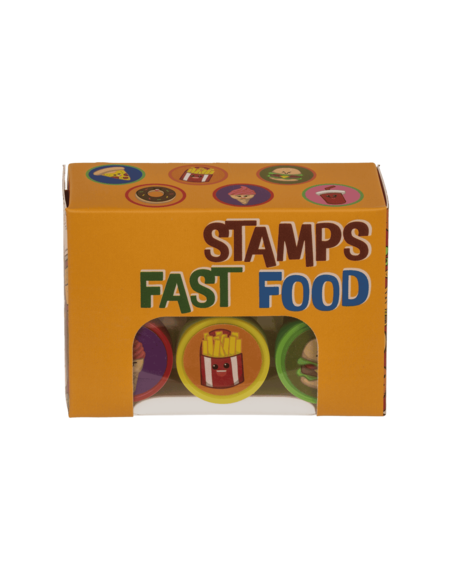 STÄMPELSET FAST FOOD