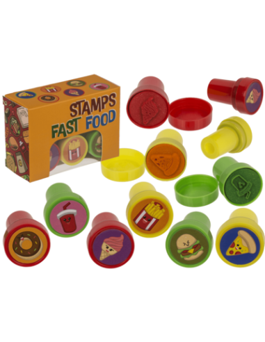 STÄMPELSET FAST FOOD