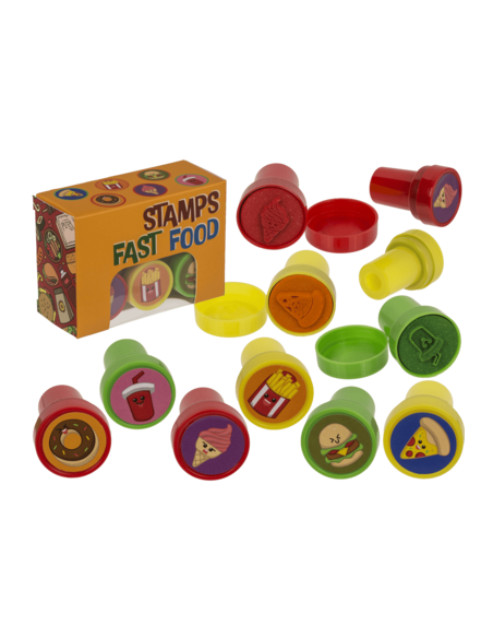 STÄMPELSET FAST FOOD
