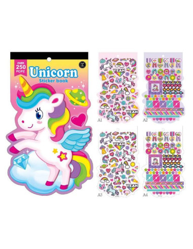 STICKERBOOK UNICORN