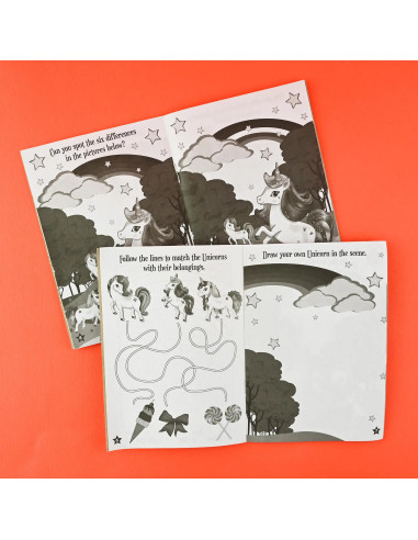 PUSSELBOK UNICORN A6