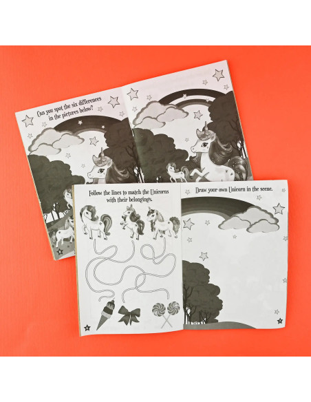 PUSSELBOK UNICORN A6