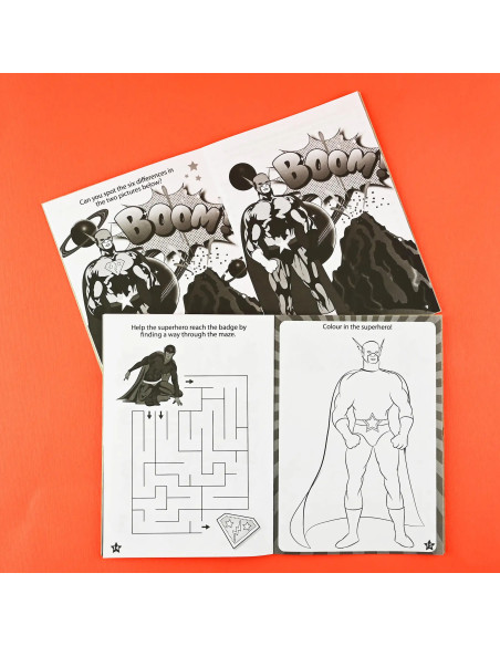 PUSSELBOK HEROES A6
