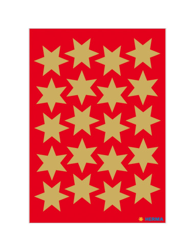 STICKERS STARS 21MM