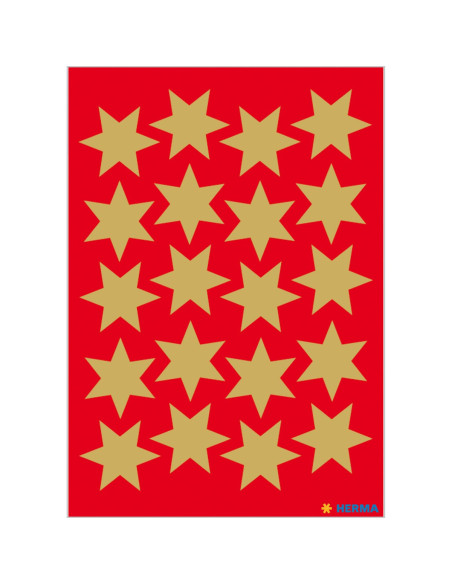 STICKERS STARS 21MM