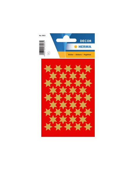 STICKERS STARS 14MM