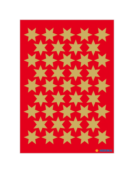 STICKERS STARS 14MM