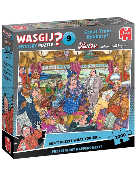WASGIJ RETRO BLÅ 9
