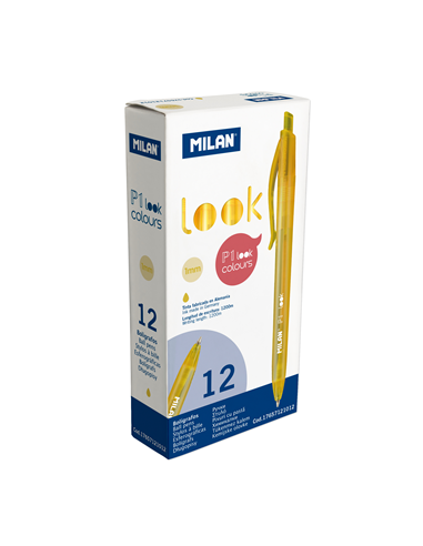 MILAN BLÄCKPENNA GULT BLÄCK