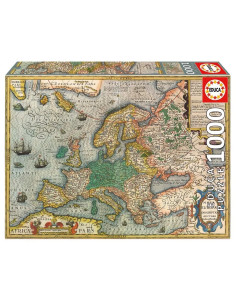 1000B MAP OF EUROPE