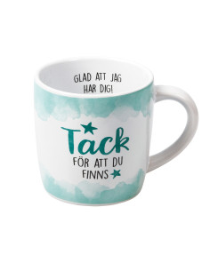 MUGG TACK FÖR ATT DU FINNS
