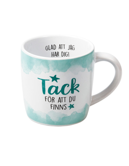 MUGG TACK FÖR ATT DU FINNS
