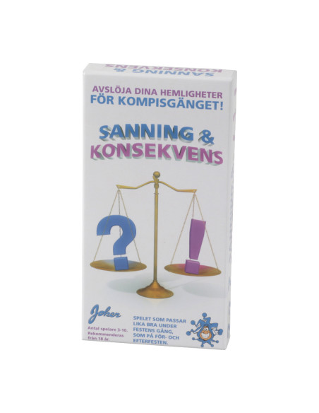 SANNING ELLER KONSEKVENS SPELET