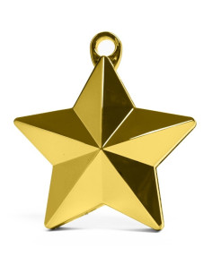 BALLONGTYNGD STJÄRNA GULD