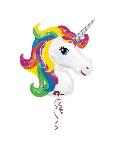 HELIUM UNICORN RAINBOW LARGE