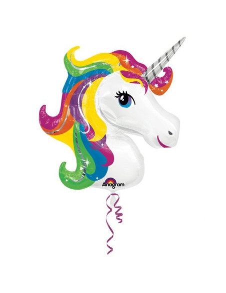 HELIUM UNICORN RAINBOW LARGE