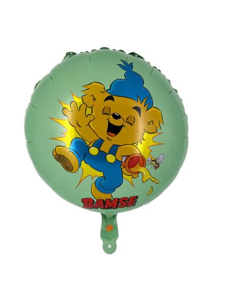 HELIUM BAMSE GRÖN