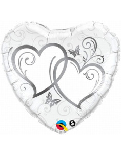 HELIUM WEDDING SILVER